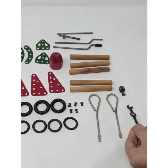 Vintage 1950's Meccano Outfit No.  4-Parts - Picture 4 of 4